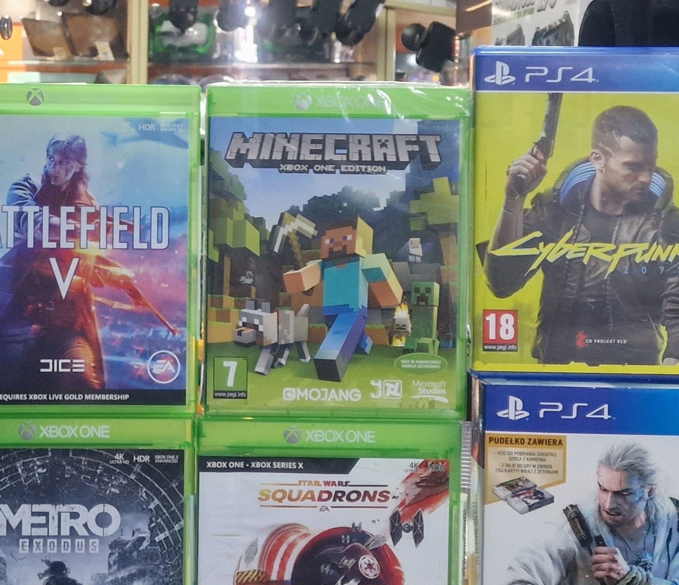 Gra XBOX ONE MINECRAFT- używana stan idealny_Sklep Strumień