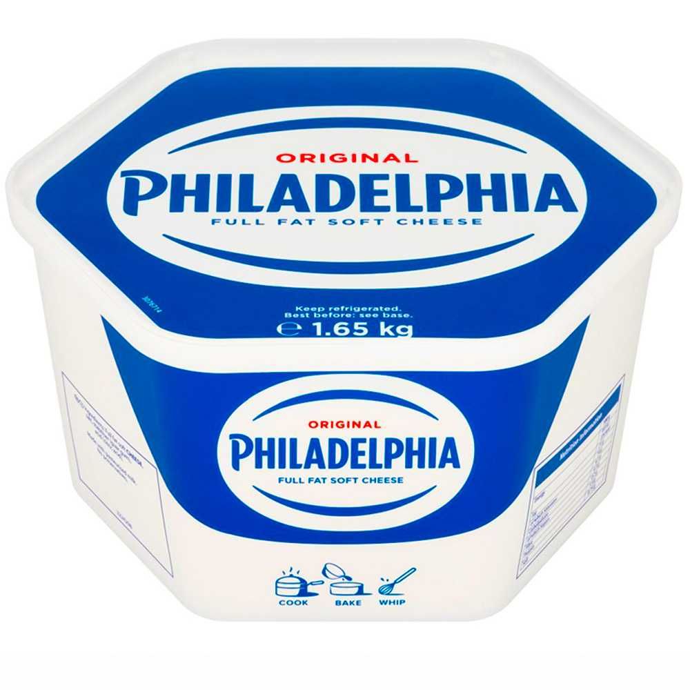 Сир Філадельфія XXL Крем Сир Philadelphia Original Professional 1650 г