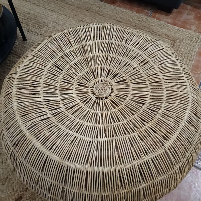 Pufe de palhinha