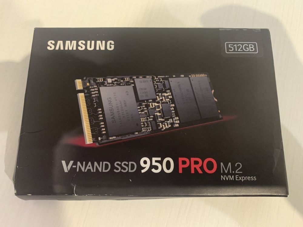 Продам практически новый SSD SAMSUNG 950 PRO M.2 512GB