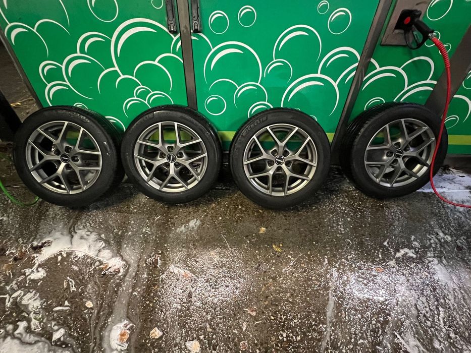 Koła R16 5x100 Borbet, letnie opony