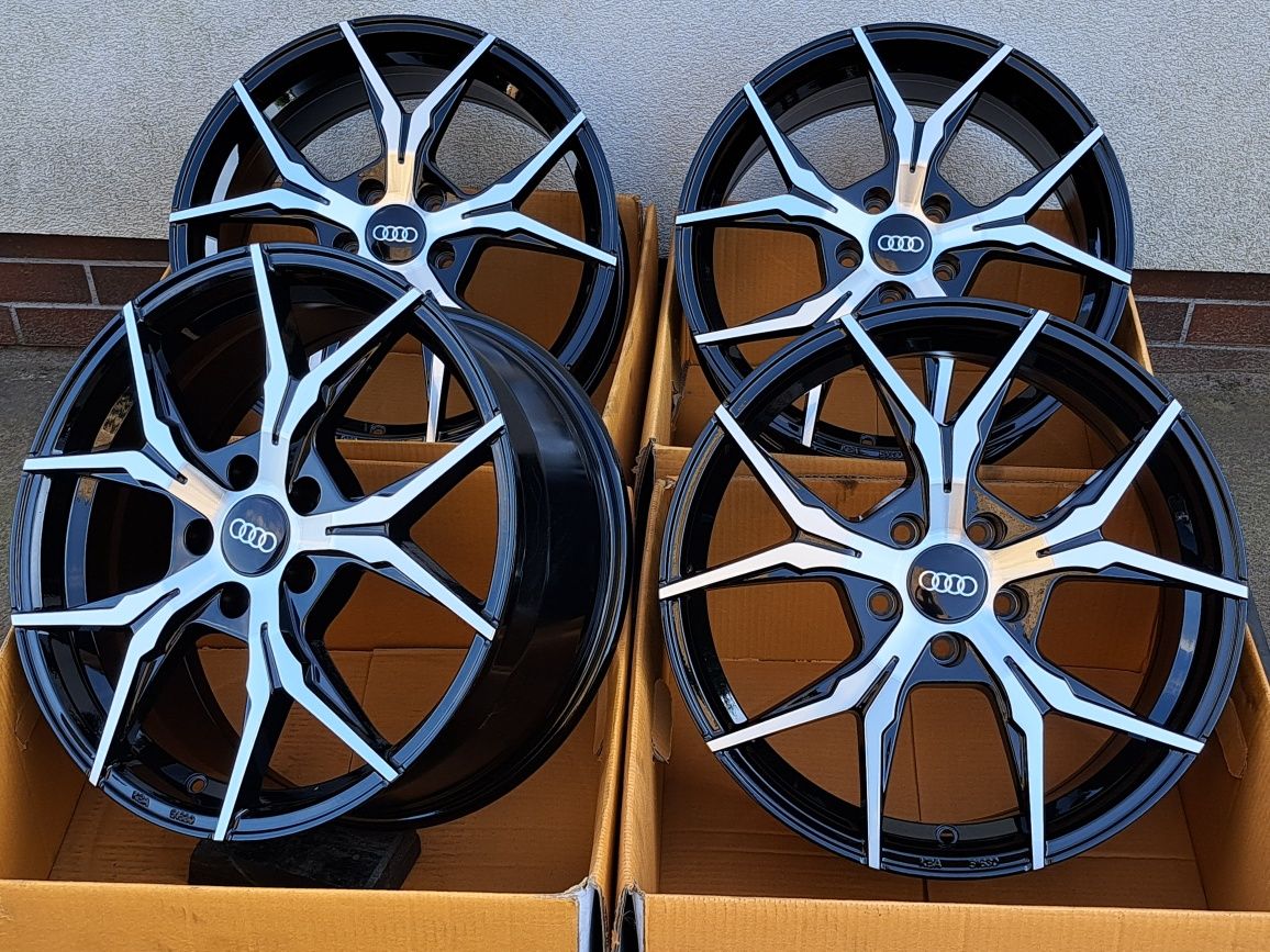 Alufelgi NOWE 18 AUDI 5x112 A3 A4 B6 B7 B8 B9 A6 C5 C6 Q2 Q3 KT19
