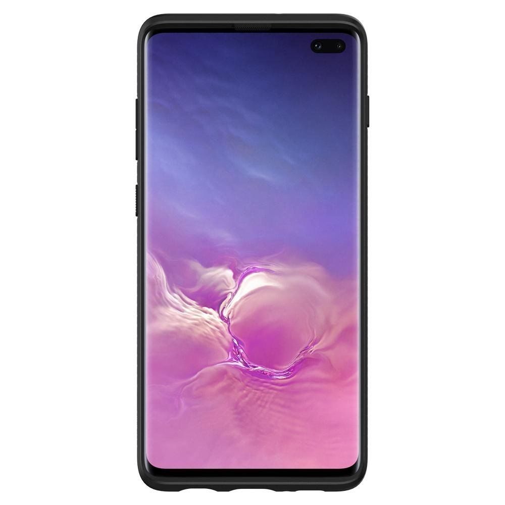 Etui Spigen Liquid Air Do Samsung Galaxy S10+ Plus Czarny