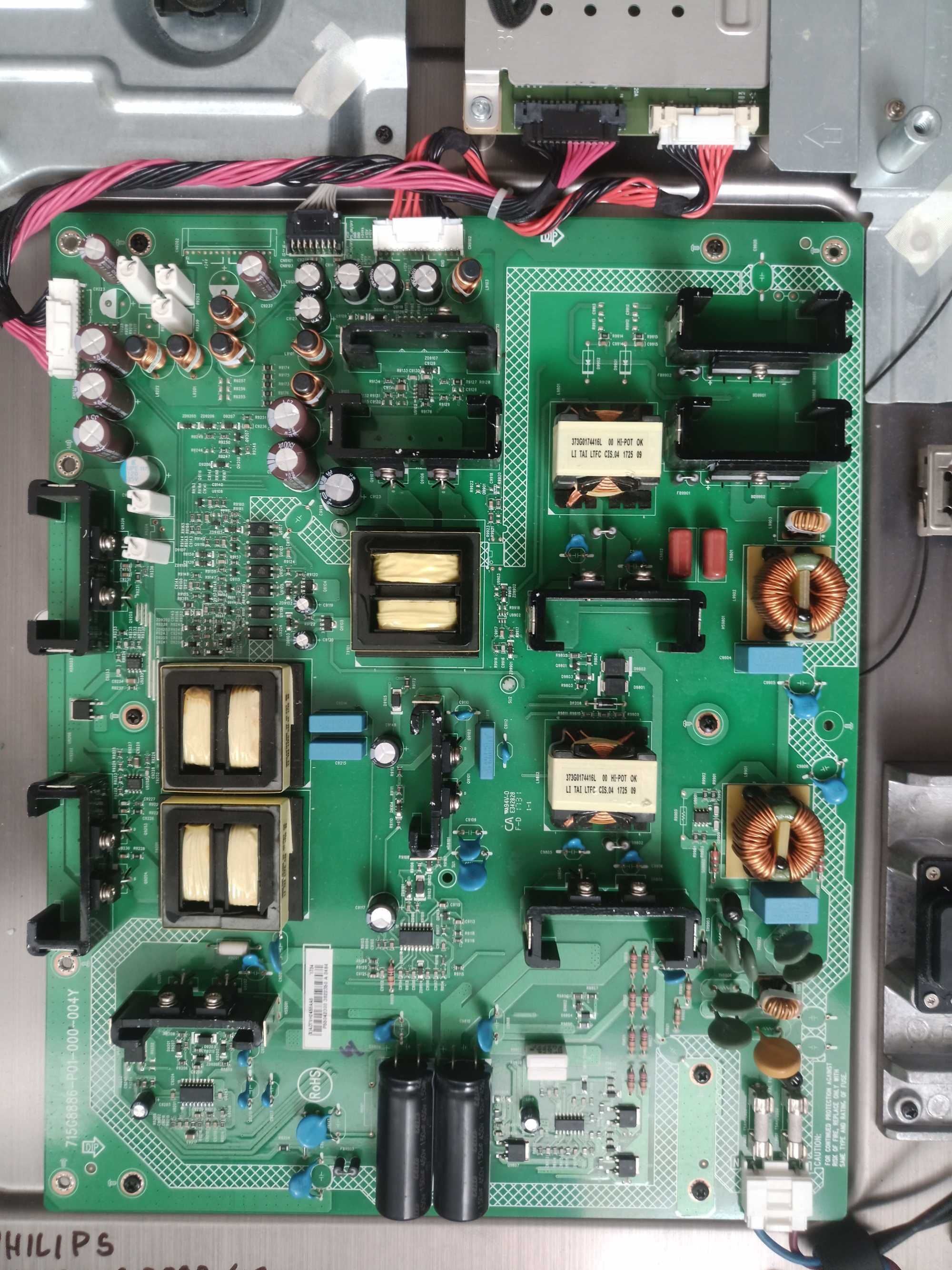 ТВ 55pos9002/12  LC650AQD T-con