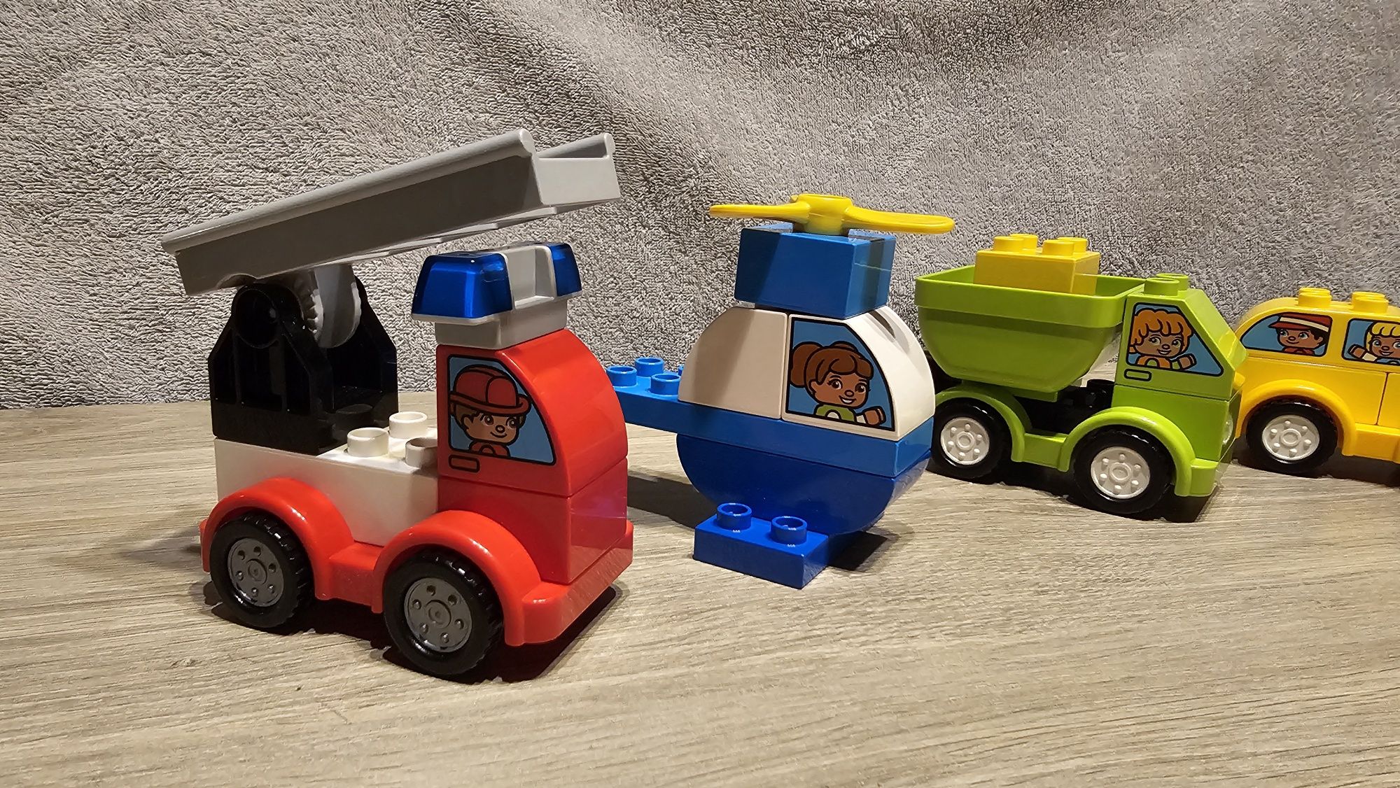 LEGO Duplo 10886 Moje pierwsze samochodziki + 10918 Dźwig