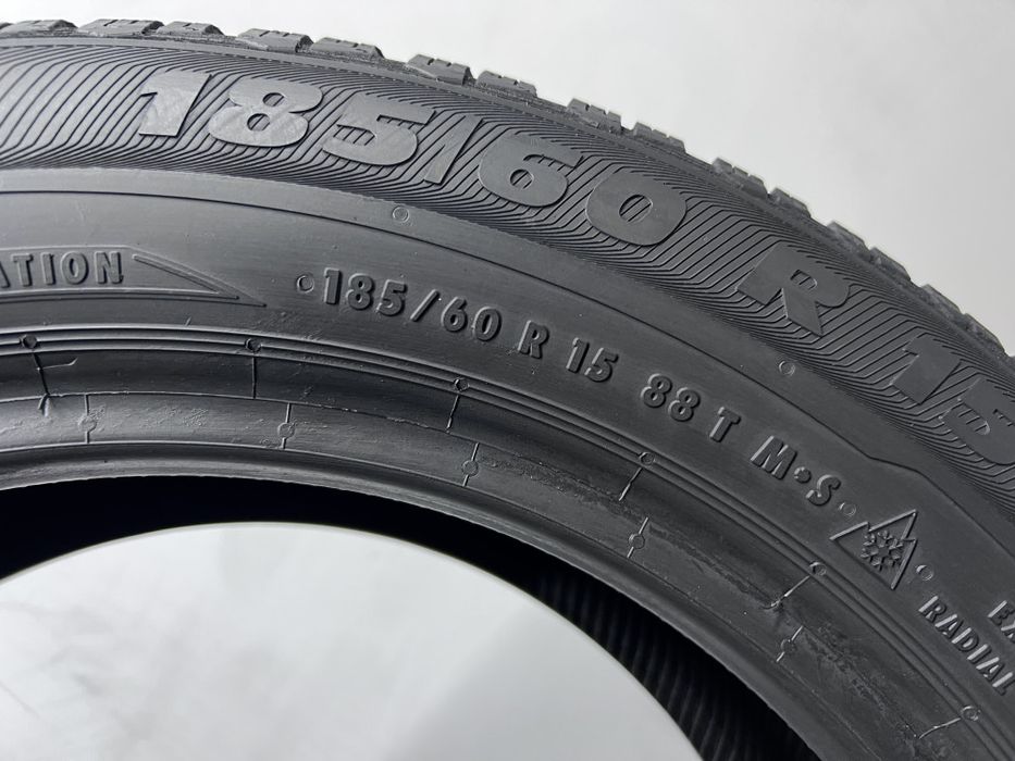 4шт зима 185/60/R15 2022р 7,5мм Semperit Master Grip 2