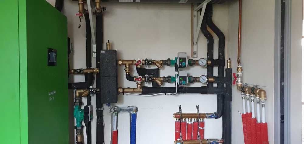 Kostrzewa, Stalmark, Sas, montaż kotłów na drewno, pellet, instalacje