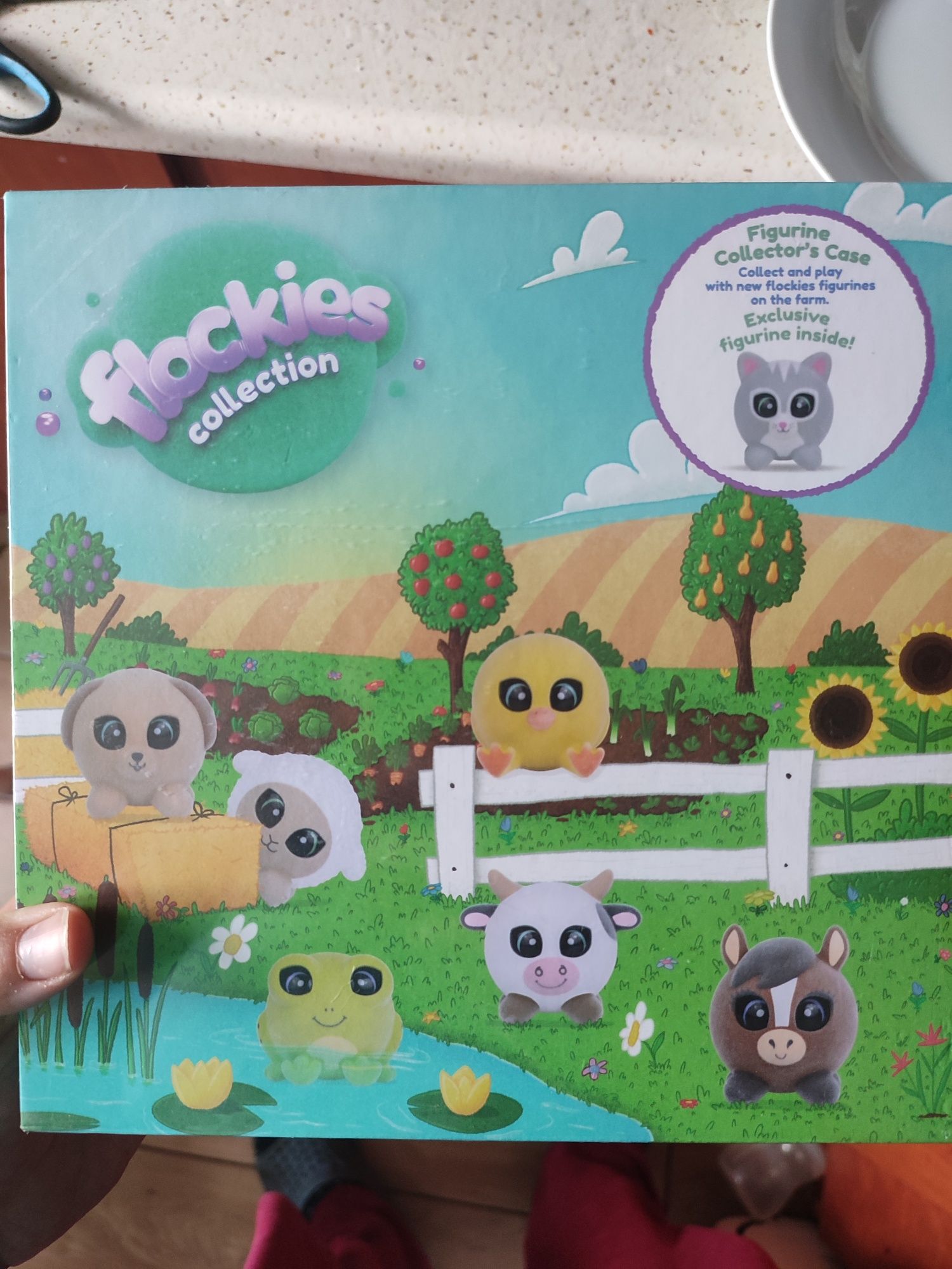 Flockers domek z figurka kota