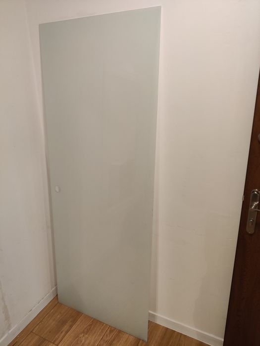 Nowe drzwi ze szkła hartowanego mlecznego 78x202,8x0,8