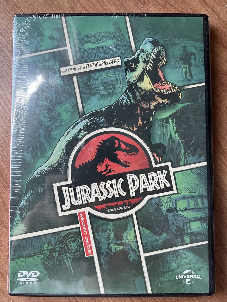 Jurassic Park DVD novo e selado com legendas Português