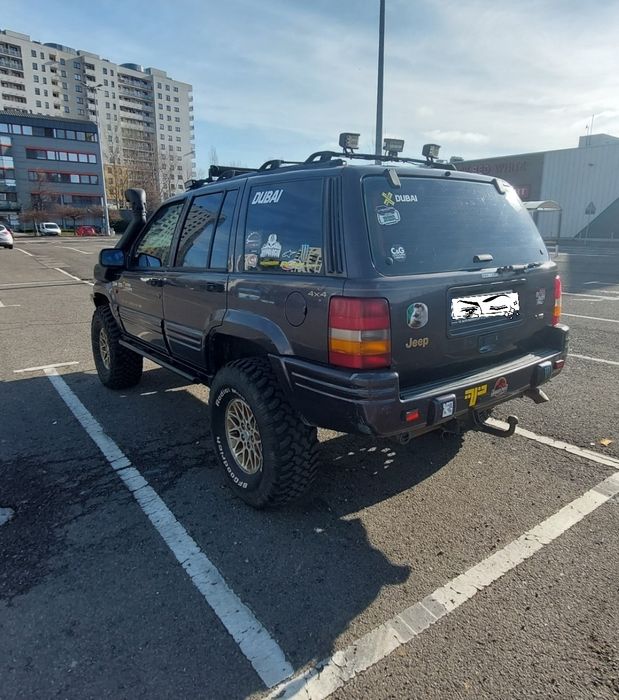 Jeep Grand Cherokee ZJ ZG V8 5.2 off road lift wyciągarka snorkel LED
