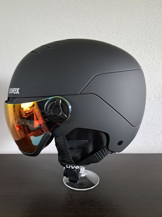 Kaski Kask narciarski snowboard Uvex Wanted Visor z wizjerem 54-58 S/M