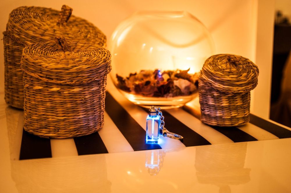 Podenco z Ibizy brelok kryształowy z psem Art-Dog