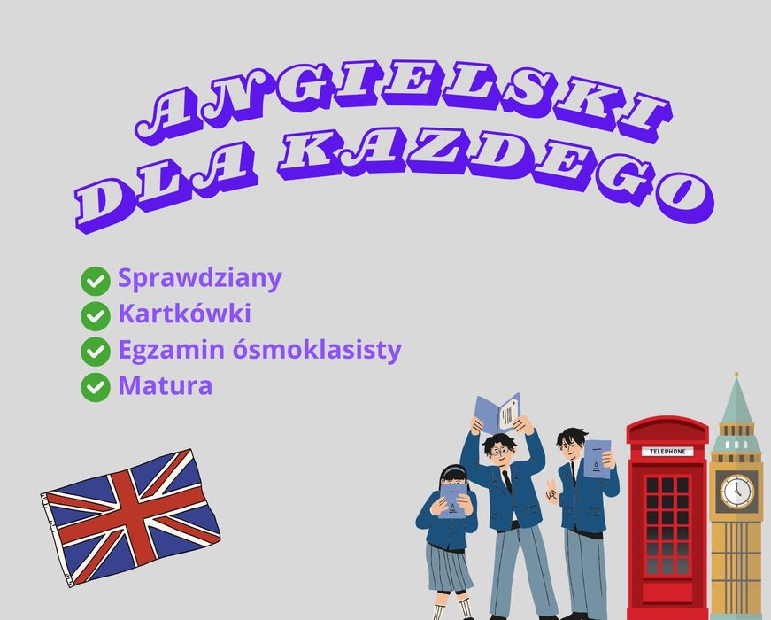 Korepetycje język angielski