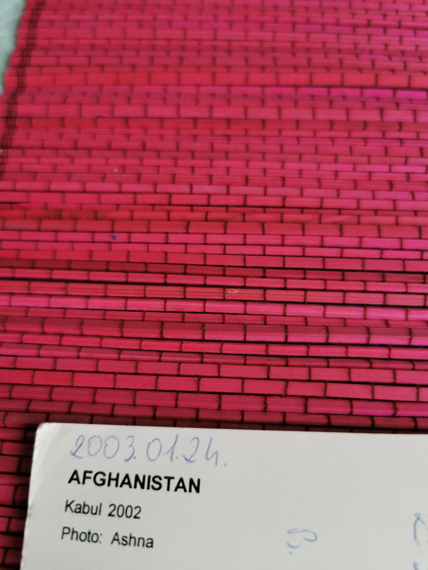 Pocztówka Afganistan lata 2002