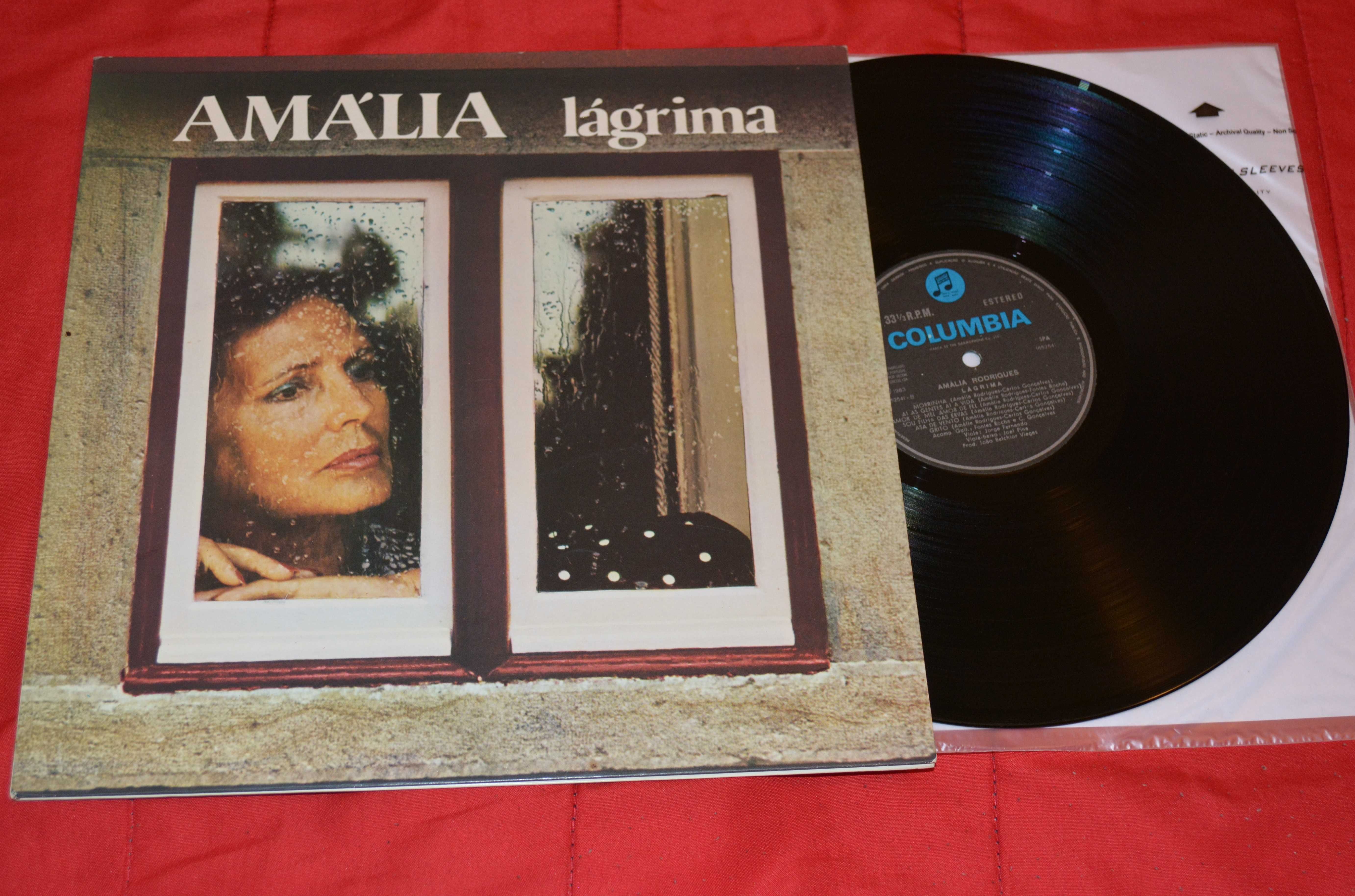 Amália Rodrigues – Lágrima - Edição Original PT 1983 Vinil, LP, Album,