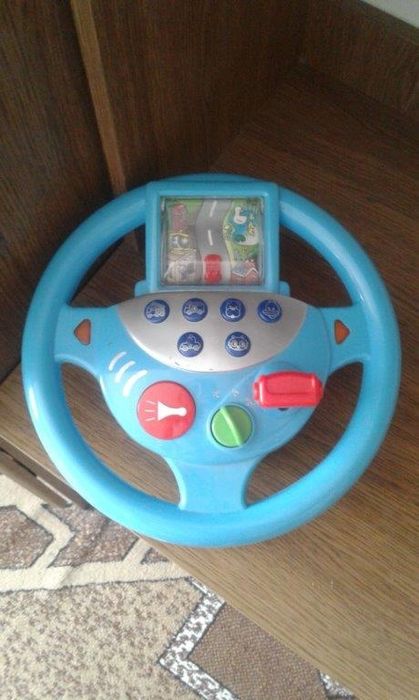 Музичний руль, игрушки для мальчика