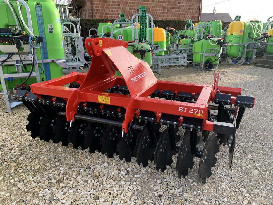 Agregat talerzowy METANGA ATUS 2,5m 2,7m 3m RATY Brona Talerzowa  HIT