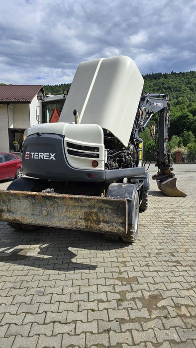 Terex TW85, 110, koparka kołowa 10ton, compact, rototilt, engcon