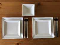 Conjunto para sushi c/ pauzinhos em pedra