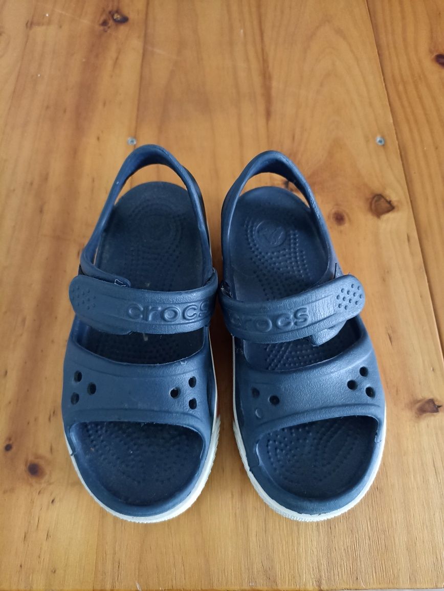 Crocs azul C 11 pouco uso