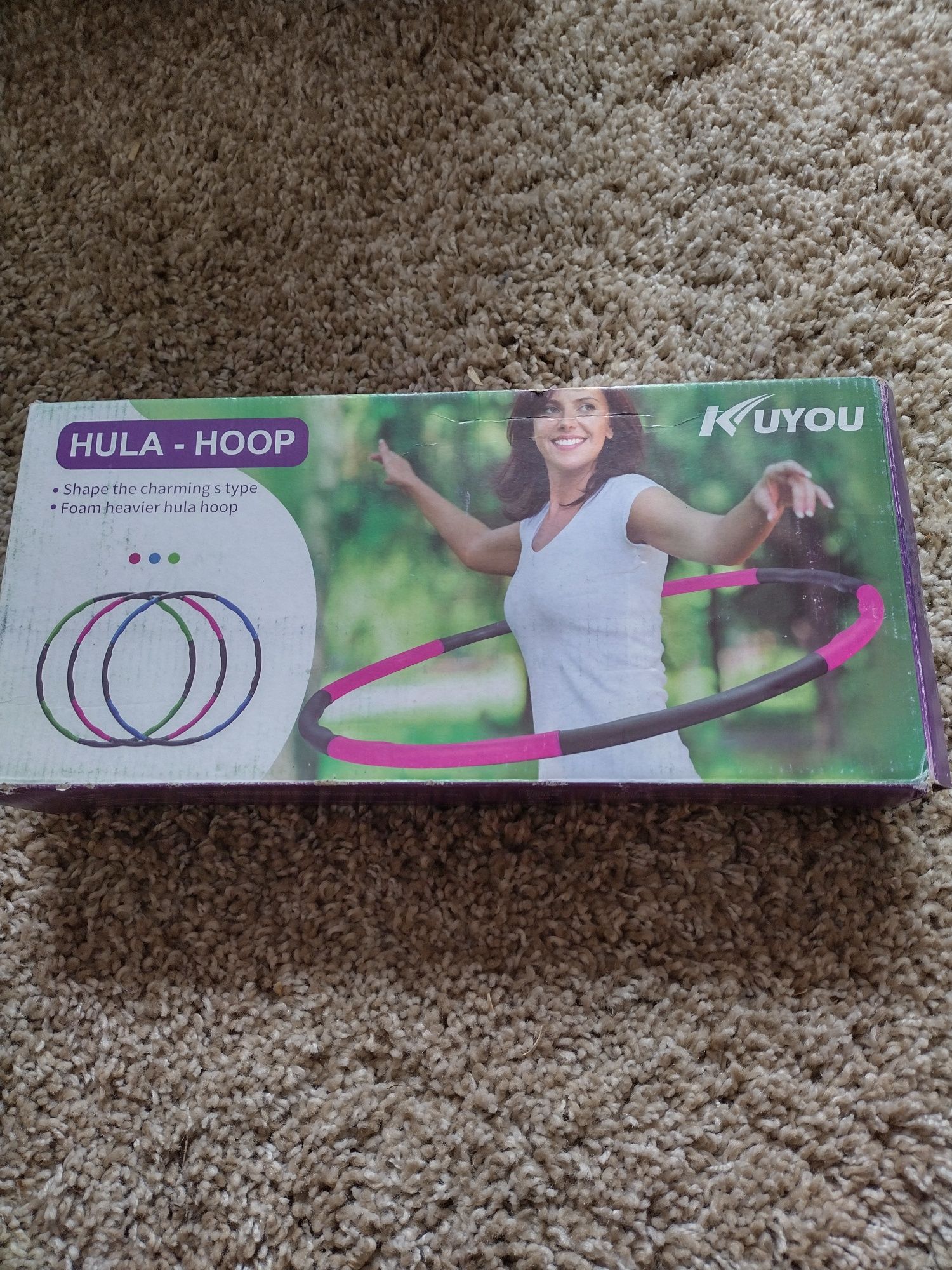 Hula-hoop składane