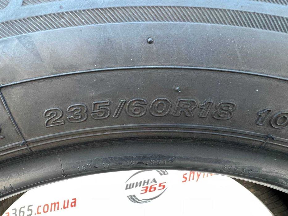 235/60 r18 Bridgestone Blizzak LM-80 EVO 6mm шини бу зима