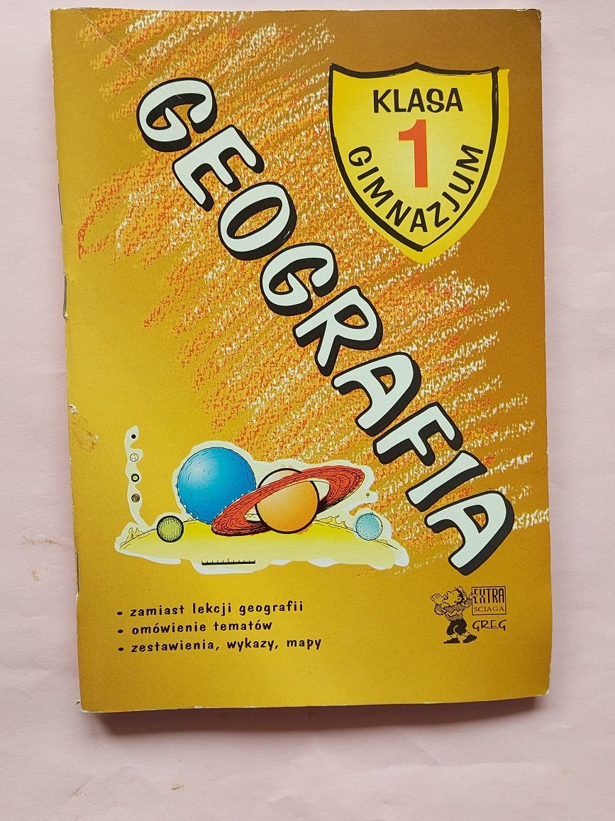 Książka Geografia 1 gimnazjum 1999rok