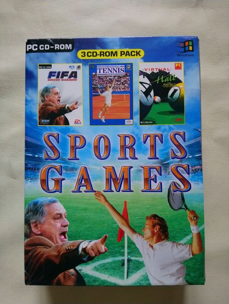 PC cd-rom Sports Games 3 диска