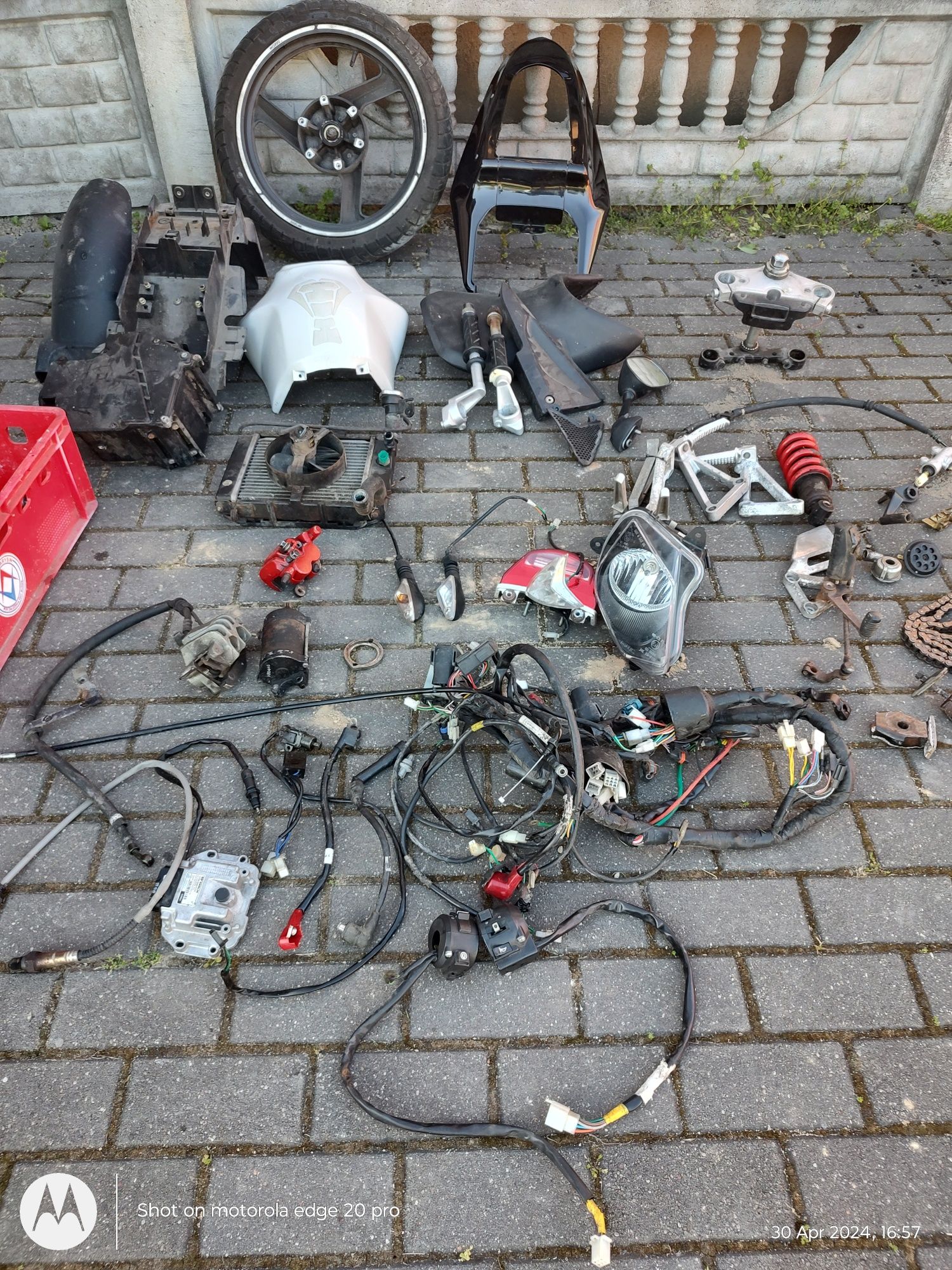 Daelim roadwin VJ, VJF 125/250cc części