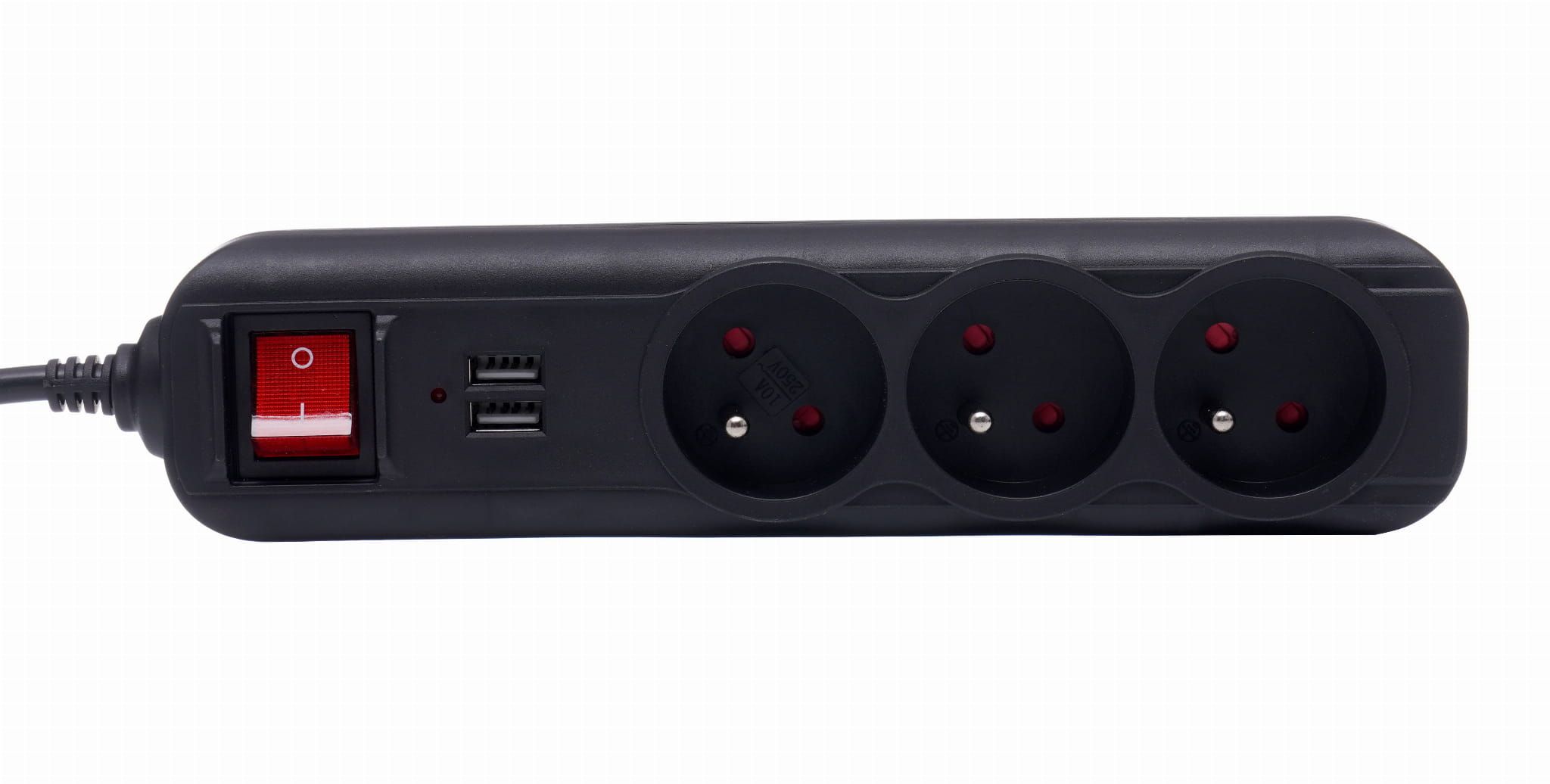 Przedłużacz z gniazdkami usb 1,5m KD4031