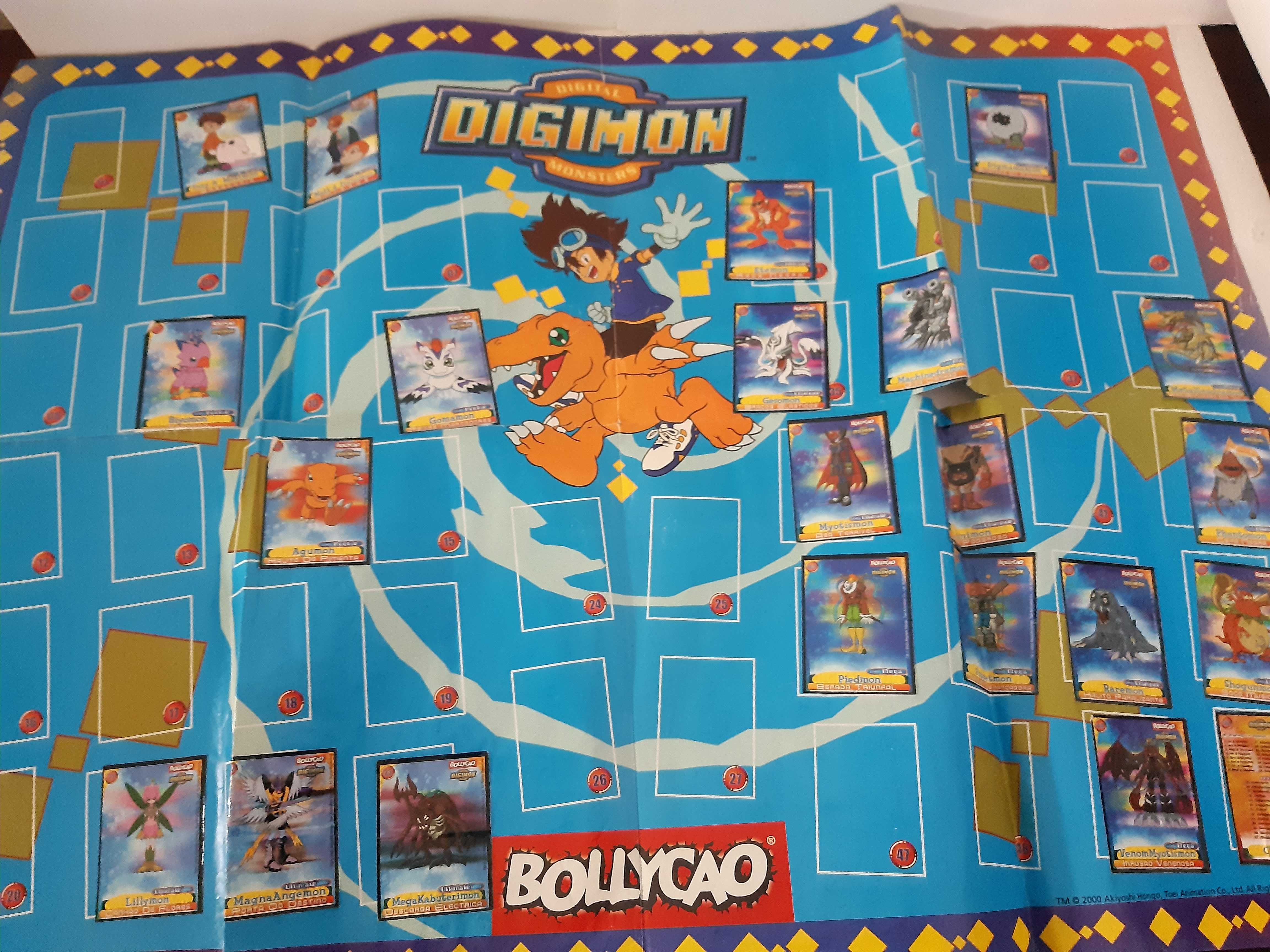 Digimon, Caderneta/Poster Bollycao