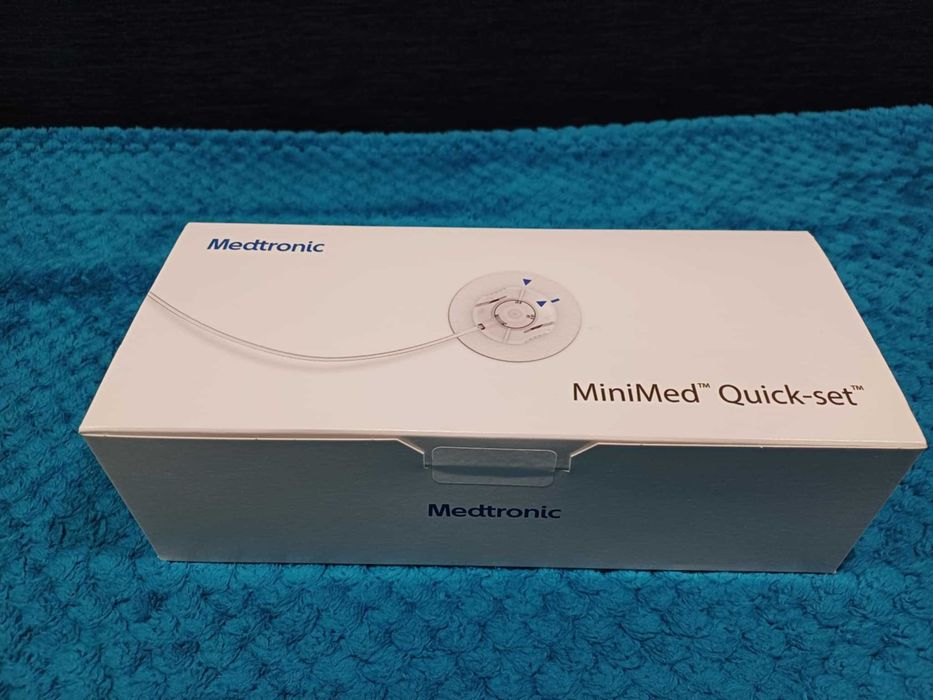 NOWY Zestaw infuzyjny 10x Medtronic Quick Set 6x80