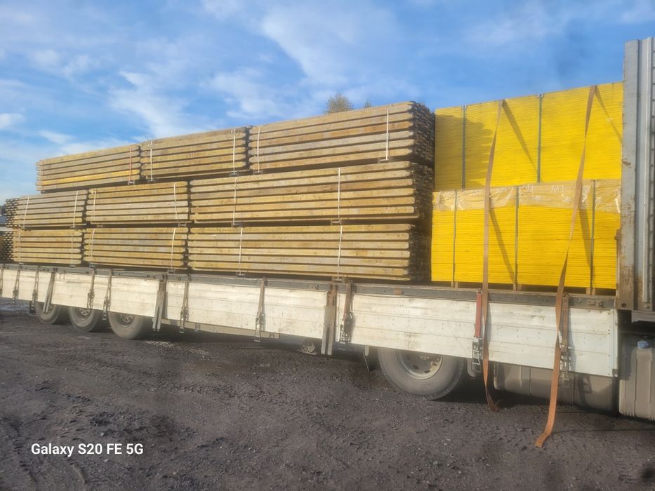 Sklejka nie okuta LANA płyta czarna Topolowa Stemple budowlane