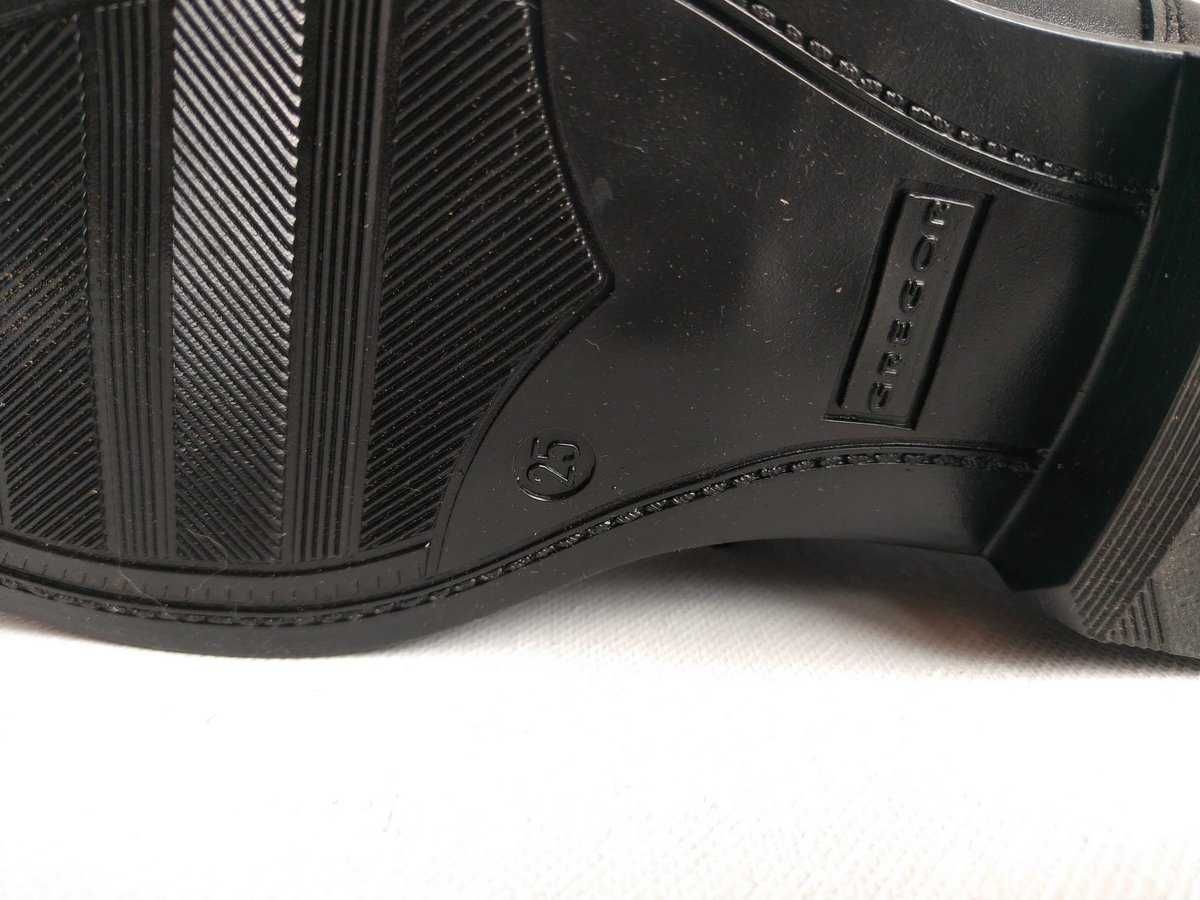 Buty botki skórzane jesień-wiosna-zima Rozmiar 25 i 25,5 (R 38-39)