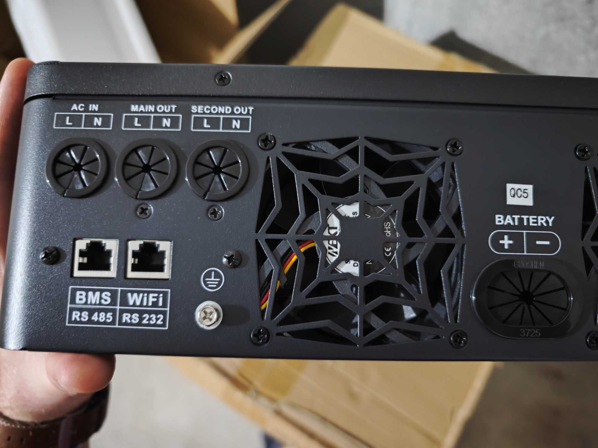 Гібридний інвертор 4.2kW 4200wh 24v 120A сонячний TTN TECO 4.2