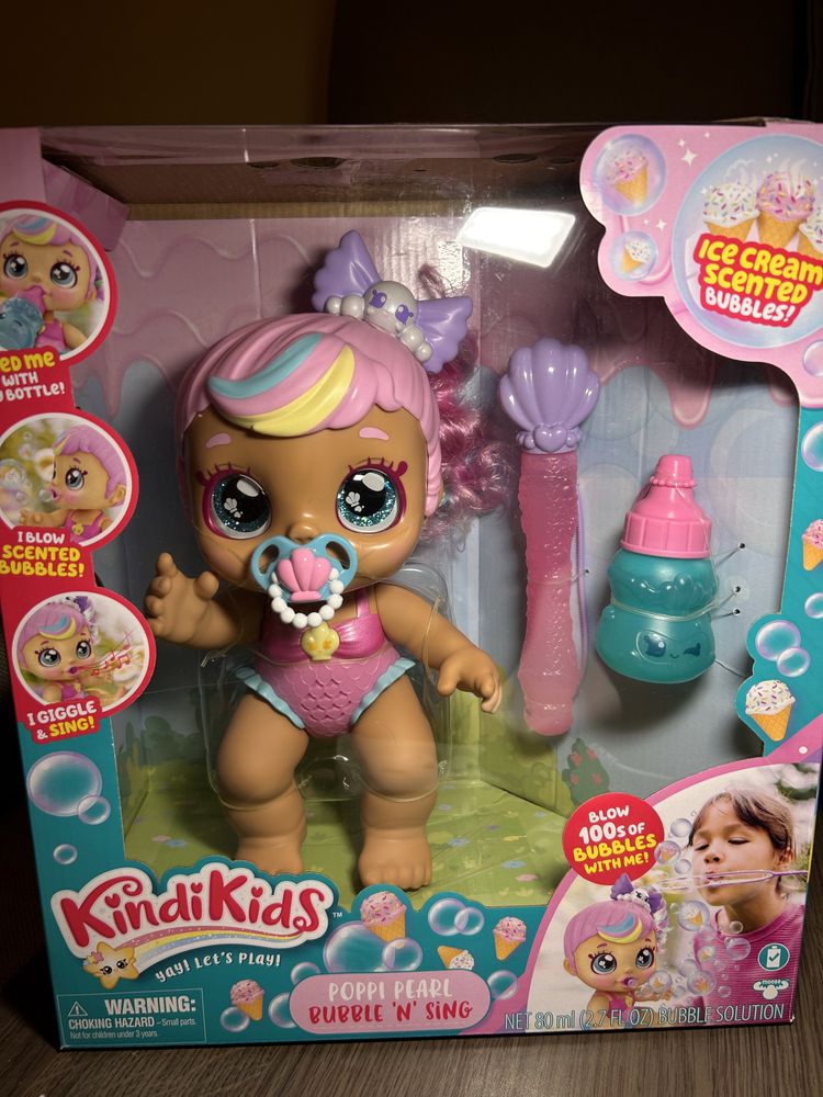 Лялька Кінді Кідс Kindi Kids Electronic Doll Poppi Pearl Поппі Перл