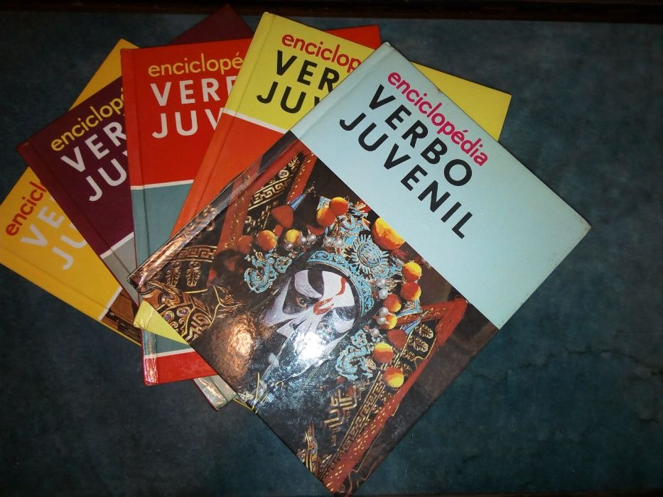 Livro - Enciclopédia Verbo Juvenil (5 volumes)