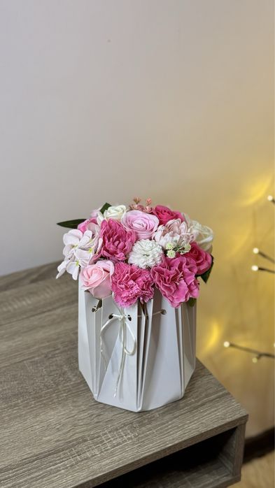 Квіти з мила, букети