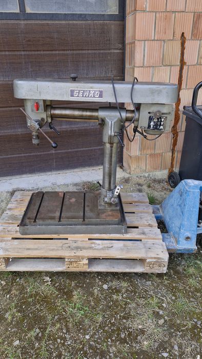 Wiertarka Genko stolowa promieniowa do metalu 380v