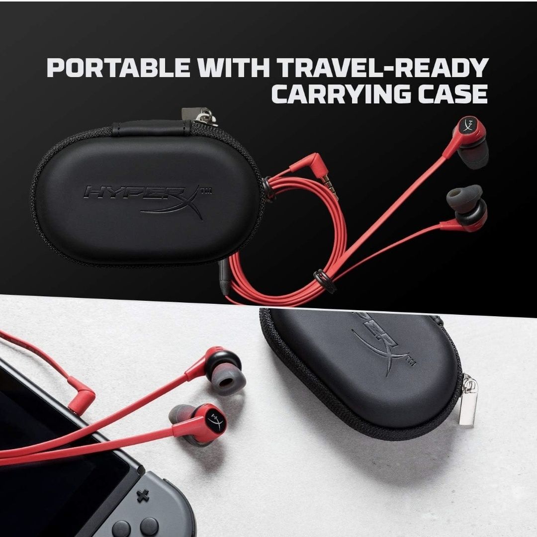 Auriculares HyperX Cloud Nintendo Black/Red - Novo/Selado