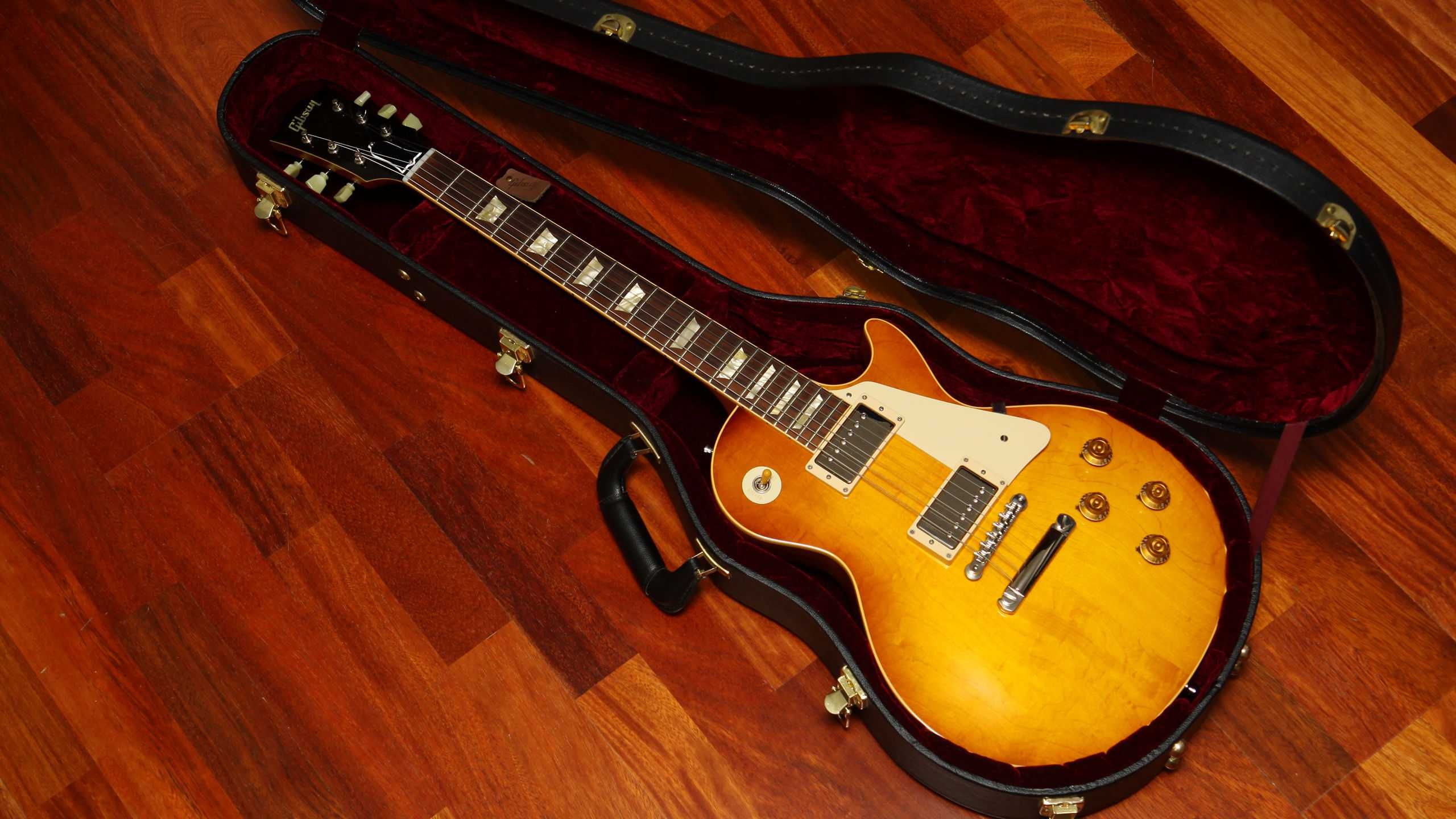 Gibson Custom Shop Les Paul R7 Iced Tea COA CC