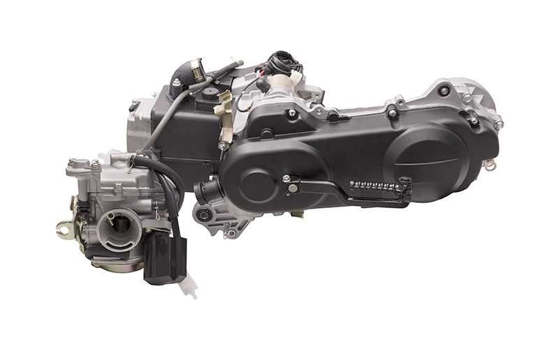 Silnik do Skutera  139QMB 10'', 50cc 4T, 400mm, bez oleju