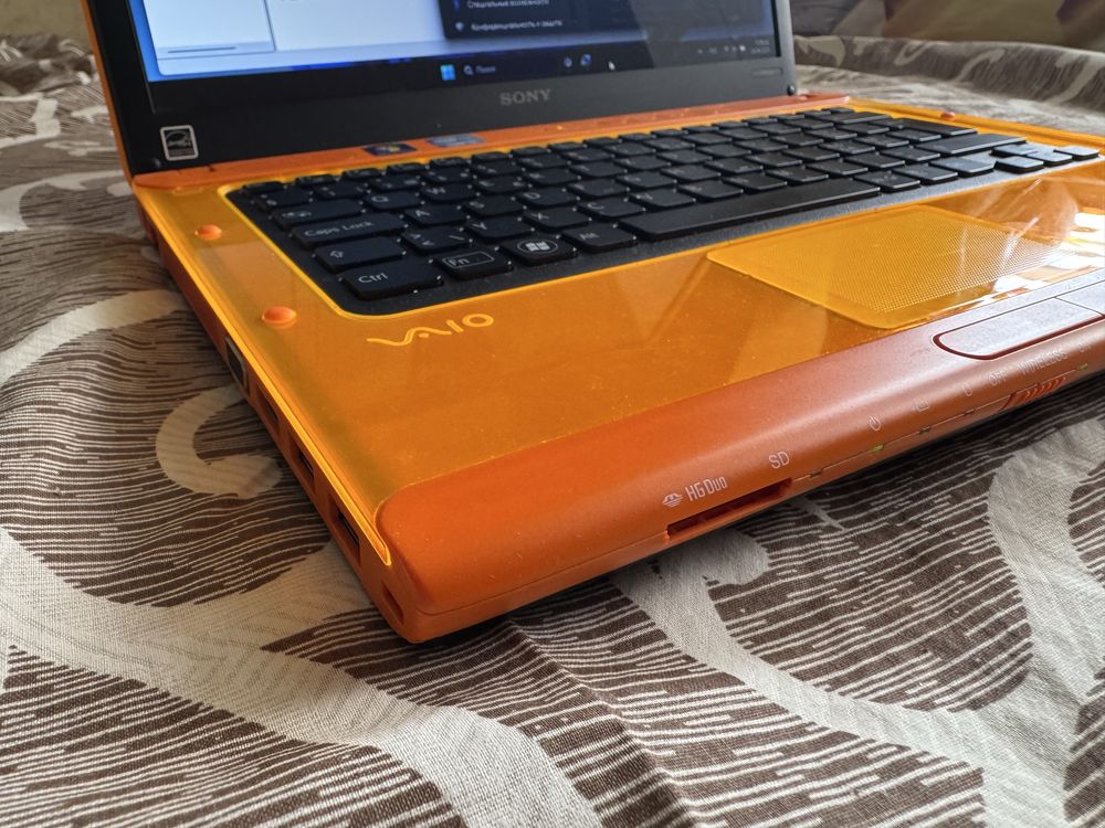 Ноутбуке SONY VPCCA i3