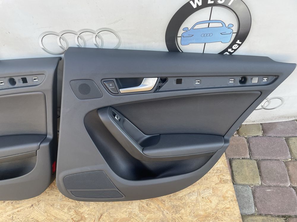 Audi A4 B8 карти дверей салону ауді а4 б8 карти дверей шкіряні