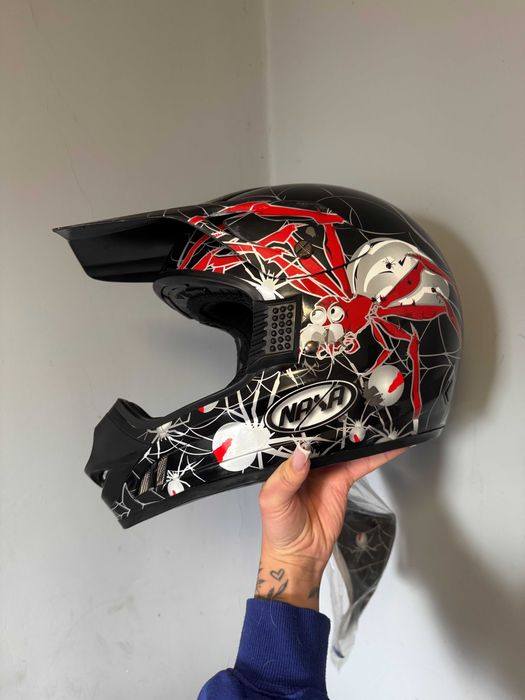 Kask motocyklowy cross motocross na hulajnogę  rozmiar S na skuter