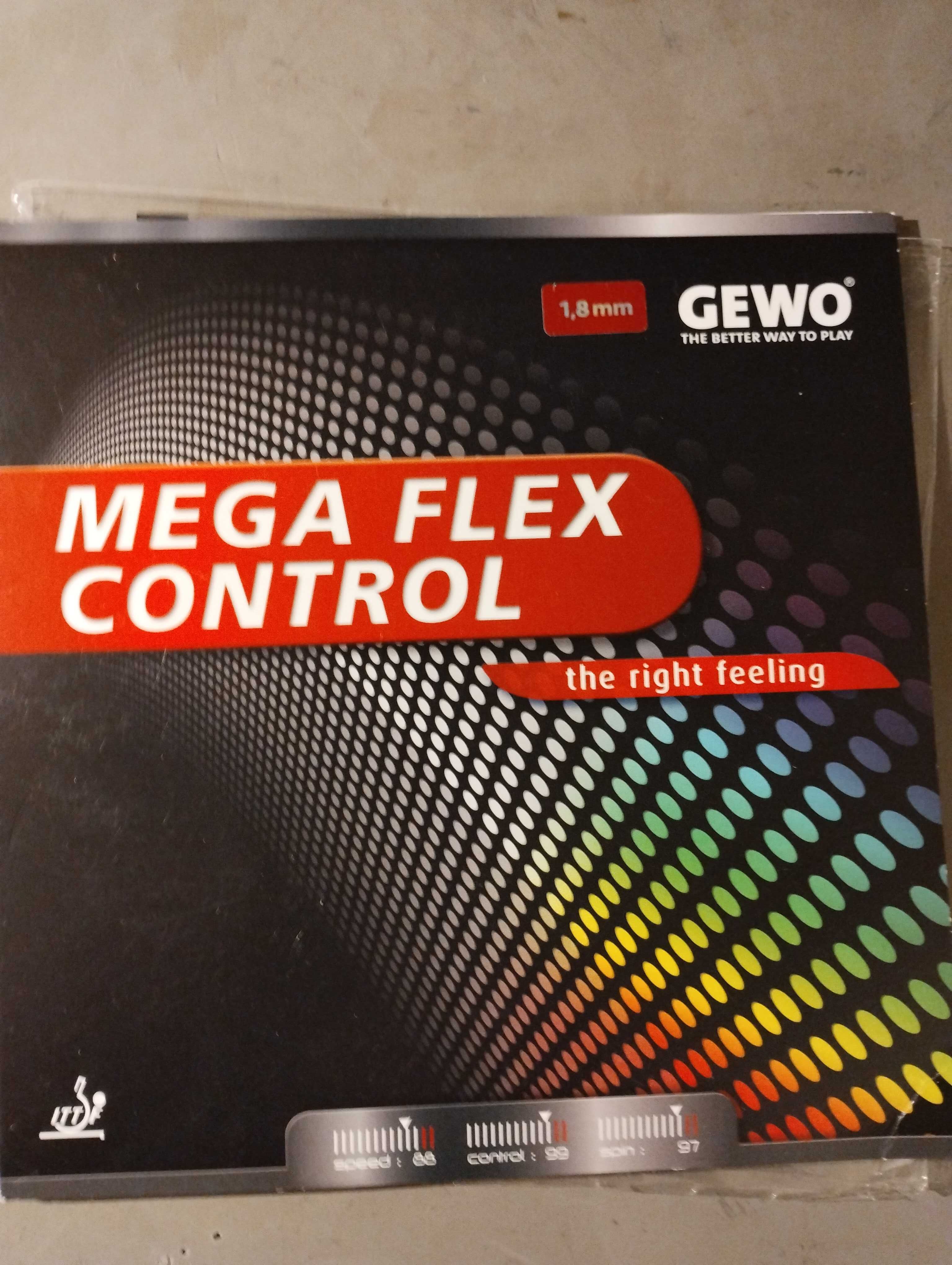 Okładzina Gewo, Mega Flex Control, czerwona, grubość 1,8