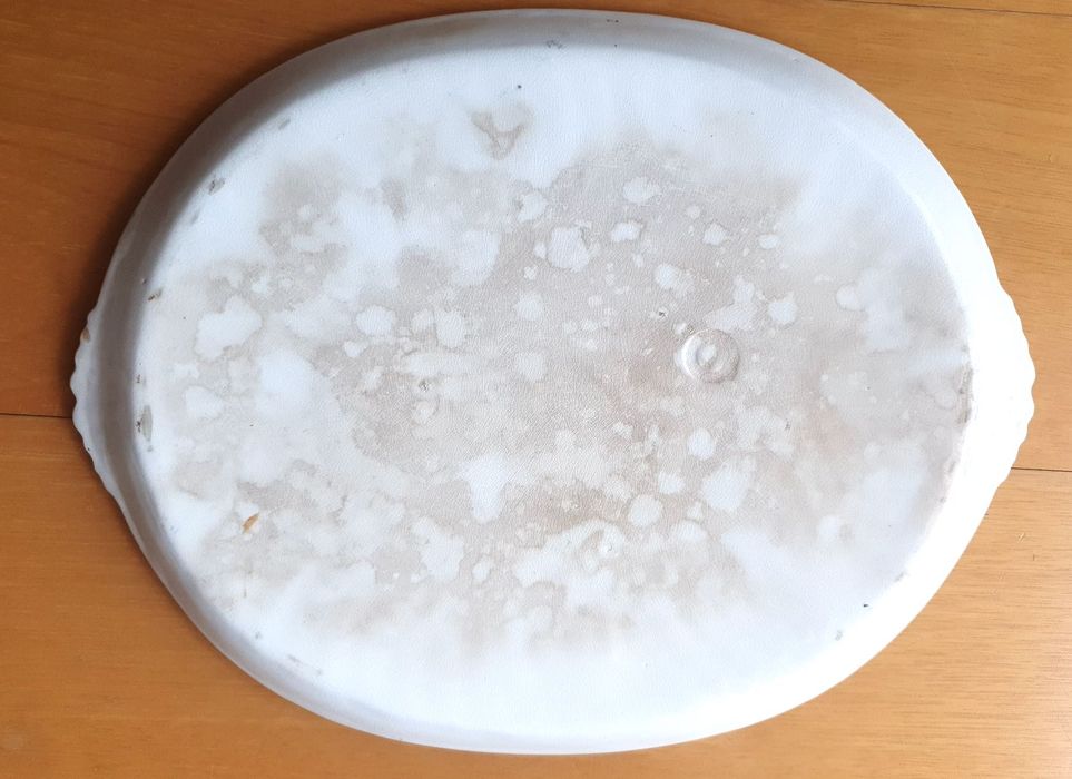 Prato de servir oval muito antigo