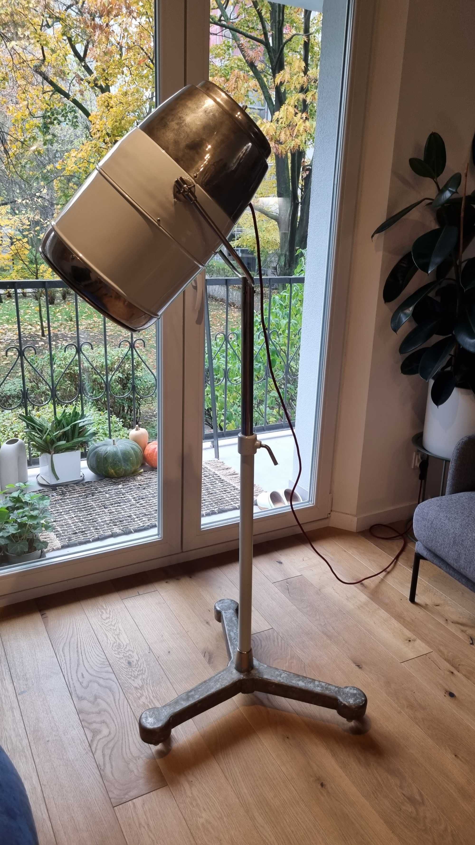 Lampa stojąca / suszarka fryzjerska Venus Elmech Vintage Unikat