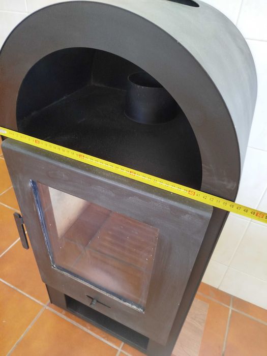 Salamandra de aquecimento a lenha